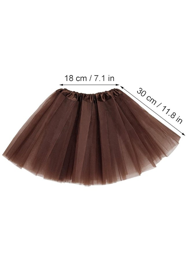 Marrywindix Khaki Giraffe Costume Tutu Set Animal Fancy Dress Costume Kit Halloween Party Dress Up Accessories - Image 3
