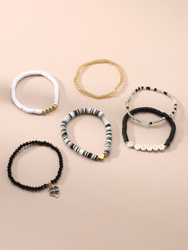 Take Two Set of 6 - Beaded Bracelet - Image 3