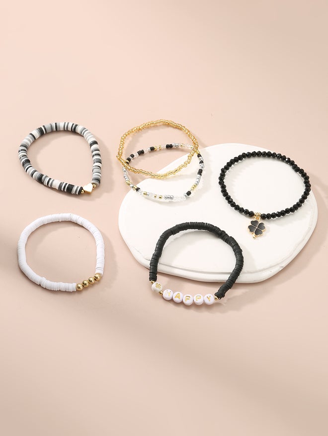 Take Two Set of 6 - Beaded Bracelet - Image 5