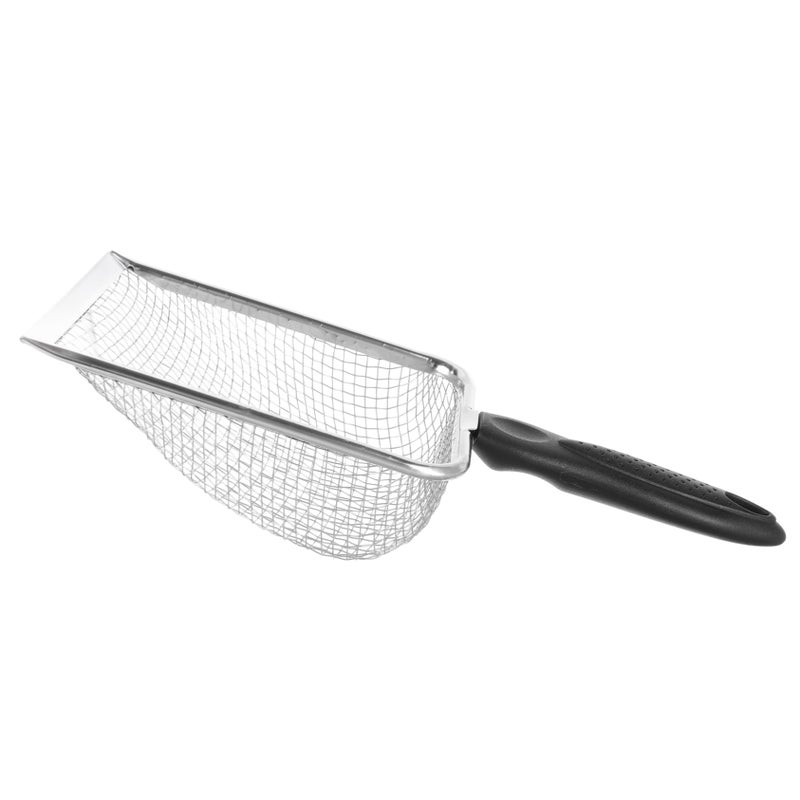 Stainless Steel Reptile Sand Shovel Fine Mesh Litter Cleaning Tool Long Lasting - Image 2