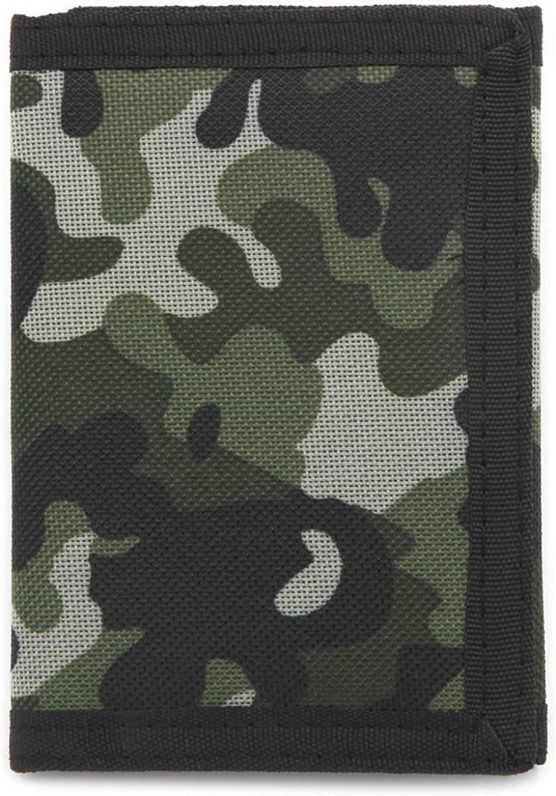 AI-DEE RFID Trifold Canvas Outdoor Sports Wallet for Kids - Front Pocket Wallet with Magic Sticker - Image 3