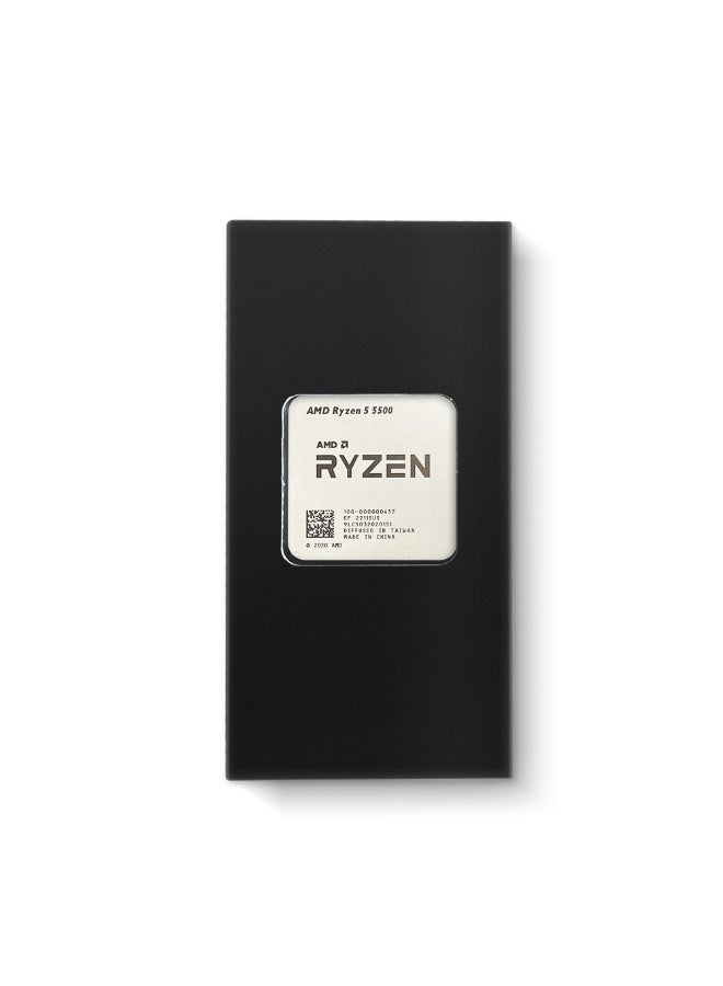 AMD Ryzen 5 5500 3.6GHz 6-Core 12-Thread R5 5500 Socket AM4 7NM L3=16M Processor 65W DDR4 No Fan - Image 3