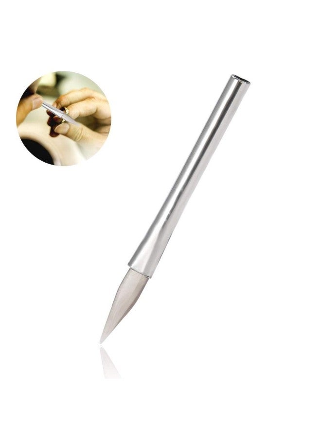 klarako Agate Burnisher Knife, Tipped Agate Burnisher Polishing Jewelry Making Craft Tool for Gold and Silver - Image 1