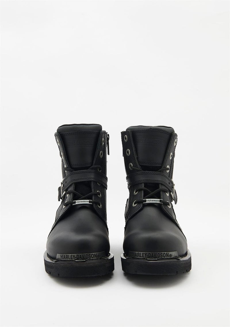 Harley-Davidson Franco Waterproof Black Leather Boots
