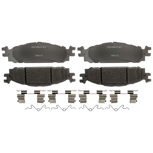 ACDelco Silver 14D1508CHF1 Ceramic Front Disc Brake Pad Set - Image 1
