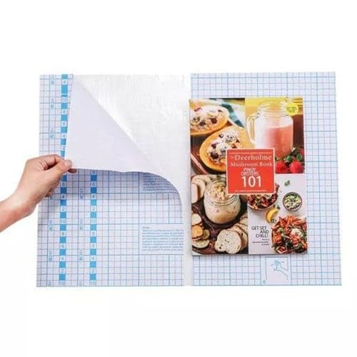 DIVUE Book Biding Sticker Covers Self-Adhesive [30 Pcs- 3 Different Sizes -10 Each] Waterproof Plastic Clear Paper for Textbooks Hardcover Protective Thick Sticky Cover for Students School Office - Image 2