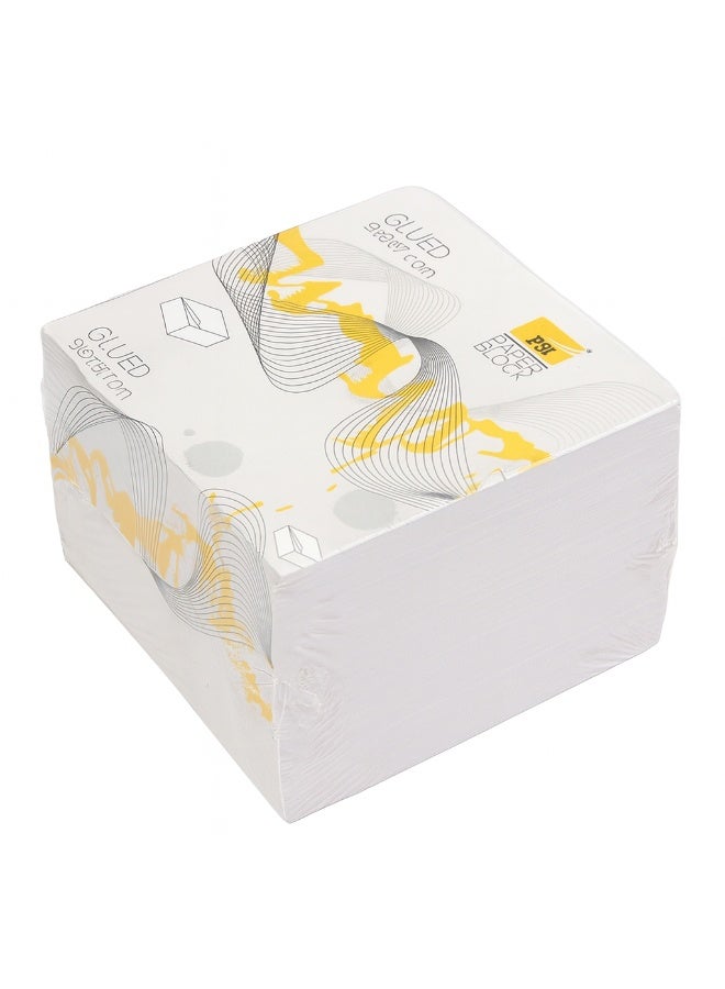 Psi Office Desk Memo Block – 700+ Sheets (Glued, 9×9×7 cm) - Image 2