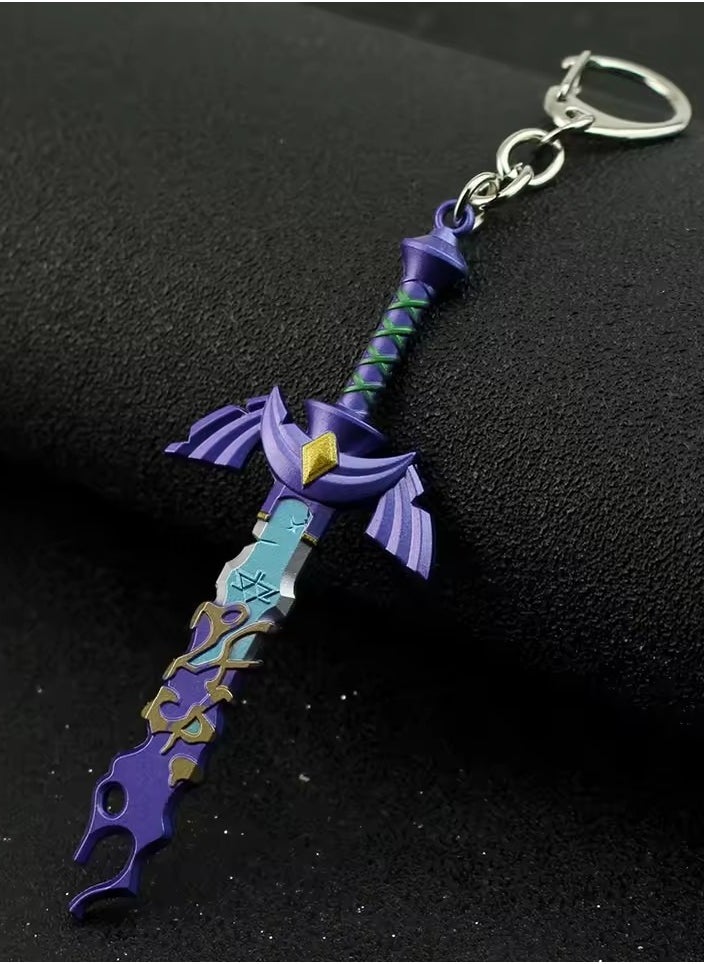 Zeldas Master Sword Keychain Tears of the Kingdom Hero Link Hylian Shield Pendant Keyring Fans Jewelry Collection - pzsku/Z8B1D3B4F71DB0517FEAEZ/45/_/1734347901/4605db30-bc3d-420e-9d61-6c84e8385f74