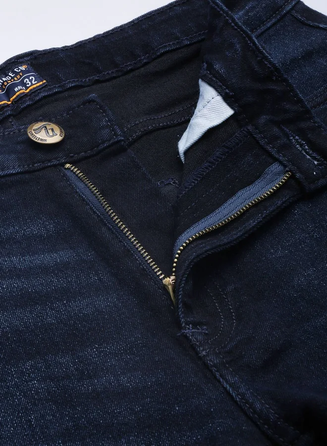 The Indian Garage Co  Men Bootcut Fit Solid Jeans for Men | Best Price UAE