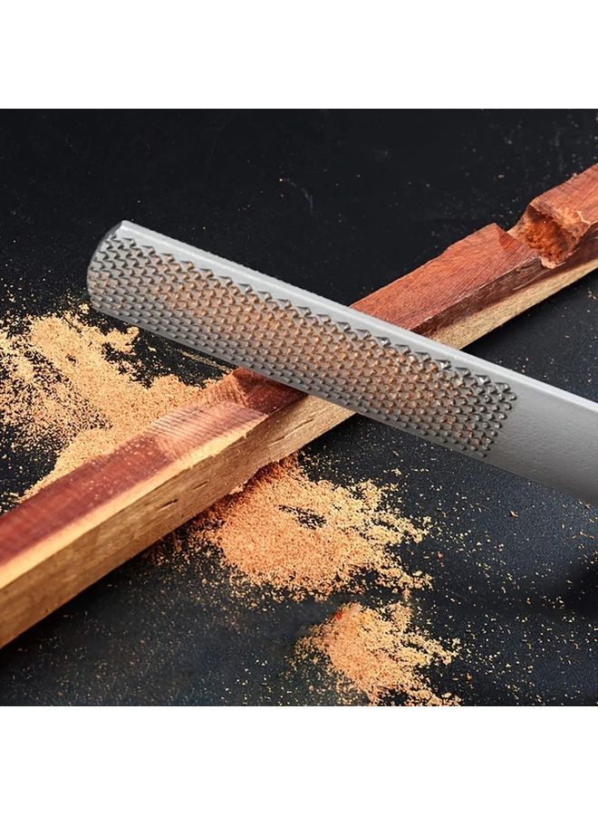 4 In 1 Rasp File Set Hand Round Half Flat Needle For Sharping Metal Tools - Image 5