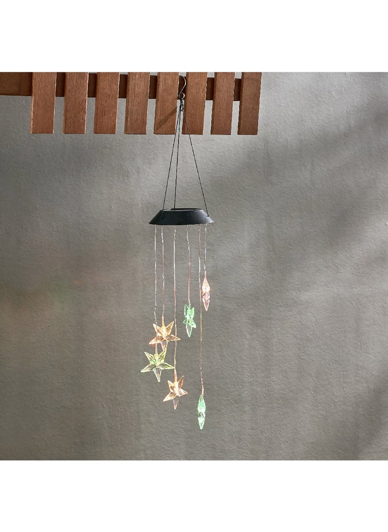 Home Box Lyn Solar LED Star Chimes with Rechargeable Battery 80 cm  - Image 1