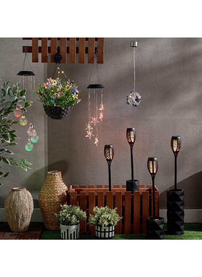 Home Box Lyn Solar LED Star Chimes with Rechargeable Battery 80 cm  - Image 5