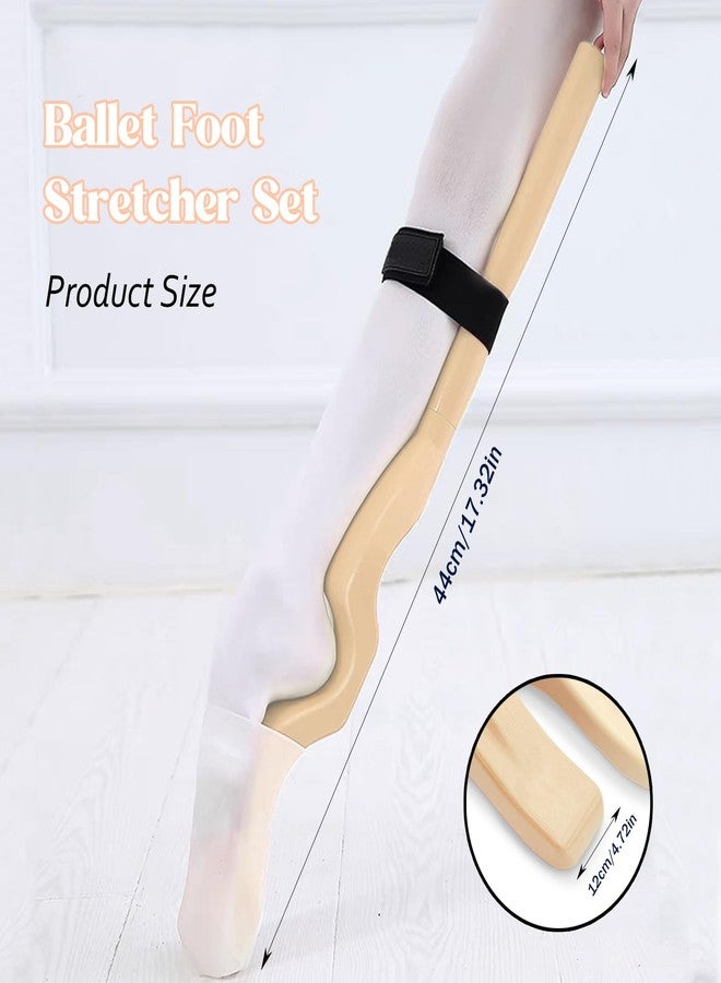 Xanadued Ballet Foot Stretcher Set, Original Dance Foot Stretcher Ballet Training Equipment for Easy Carry for Easy Carry for Dancers, Yoga People - Image 2