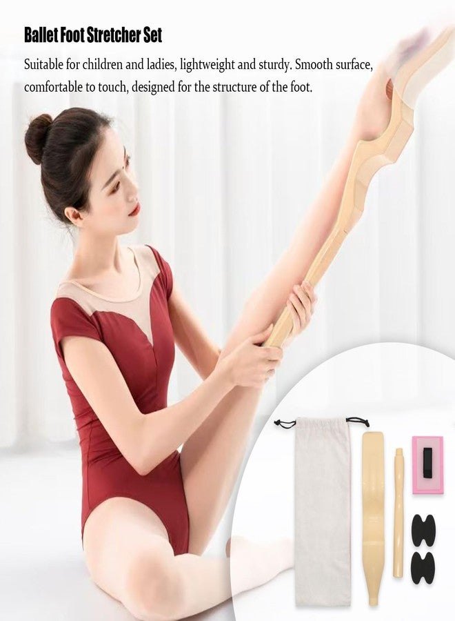Xanadued Ballet Foot Stretcher Set, Original Dance Foot Stretcher Ballet Training Equipment for Easy Carry for Easy Carry for Dancers, Yoga People - Image 5