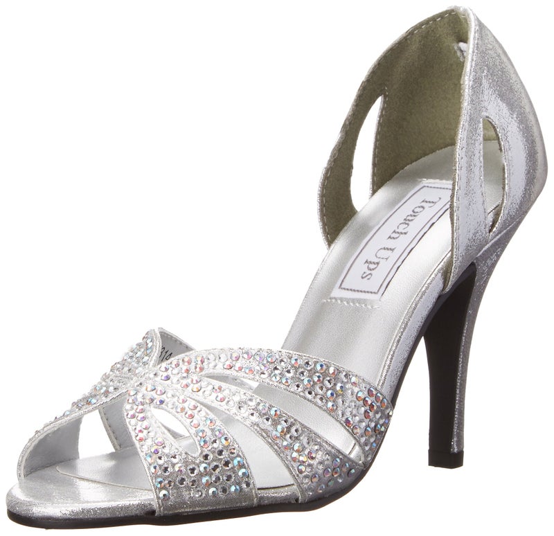 Touch Ups Women's Poise Dress Sandal, Silver, 10 M US - Image 3