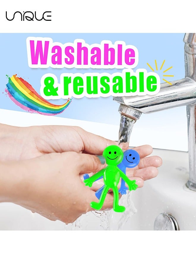 Unique 12 Pack Stretchy Bendable Toys, with Assorted Fun Colors, Sticky Stretchable Slimy Gooey Texture Toy for Stress Anxiety Relief, Great for Party Favor - Image 4