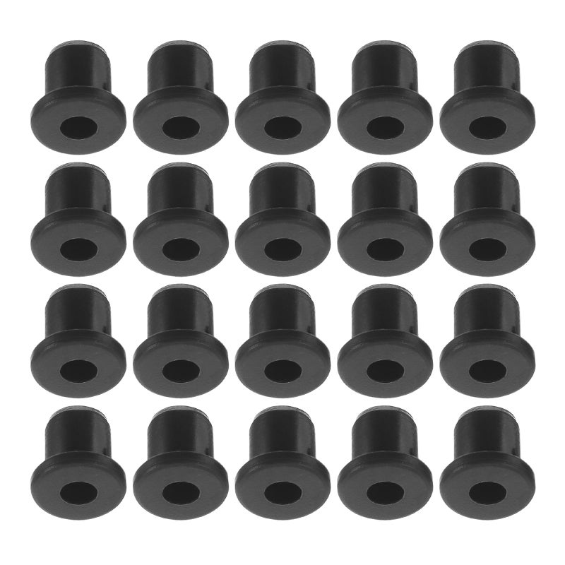 100 pcs Silicone T-Shaped Perforated Grommet Plugs for Cable Silicone Wire Grommets for Industrial and Home Use - Image 3