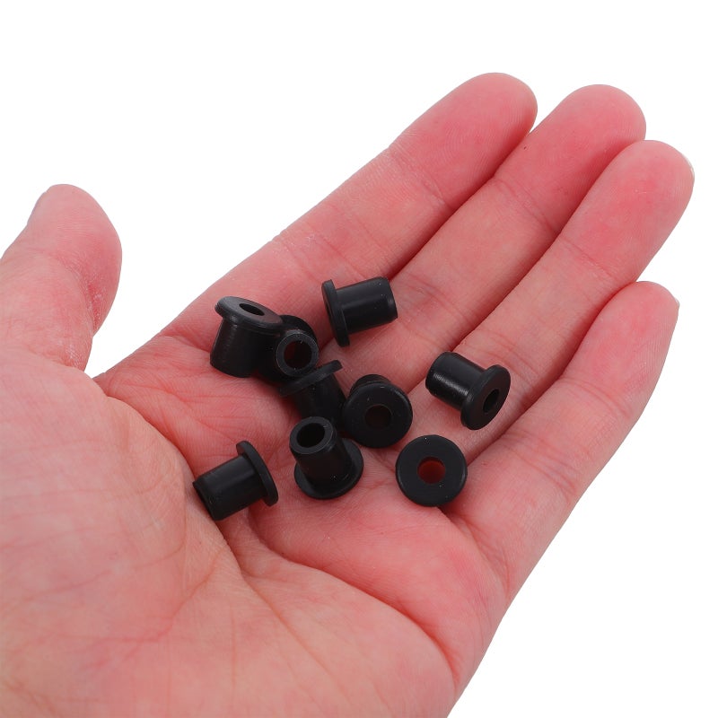 100 pcs Silicone T-Shaped Perforated Grommet Plugs for Cable Silicone Wire Grommets for Industrial and Home Use - Image 2