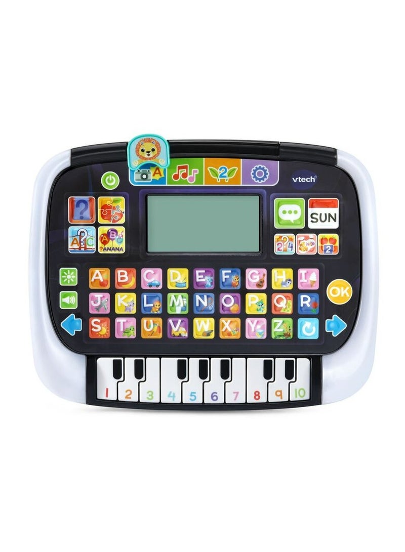 VTech - Little Apps Light-Up Tablet | Educational Tablet Toy to Learn Alphabet, Numbers, Colours, Shapes, Animals, Time | 2 Years+ | Black - Image 1
