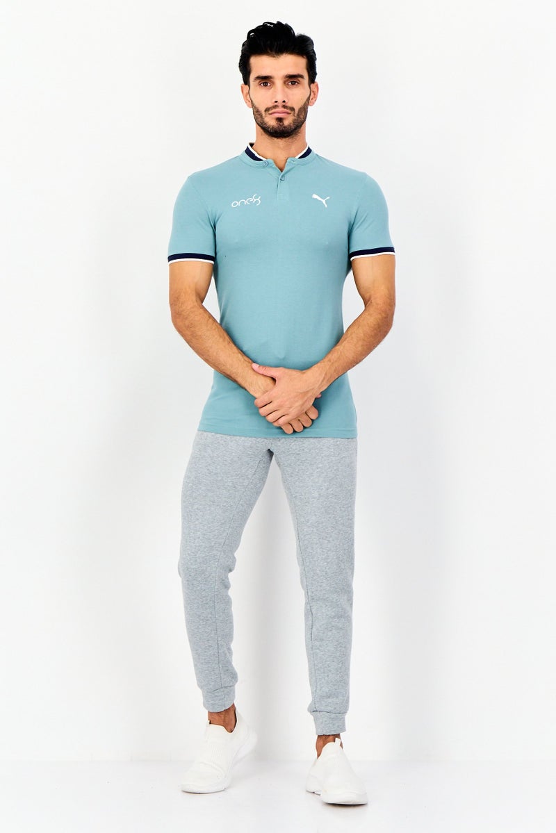 Puma x One8 Men Slim Fit Short Sleeve Outdoor T-Shirt, Sage - Image 4