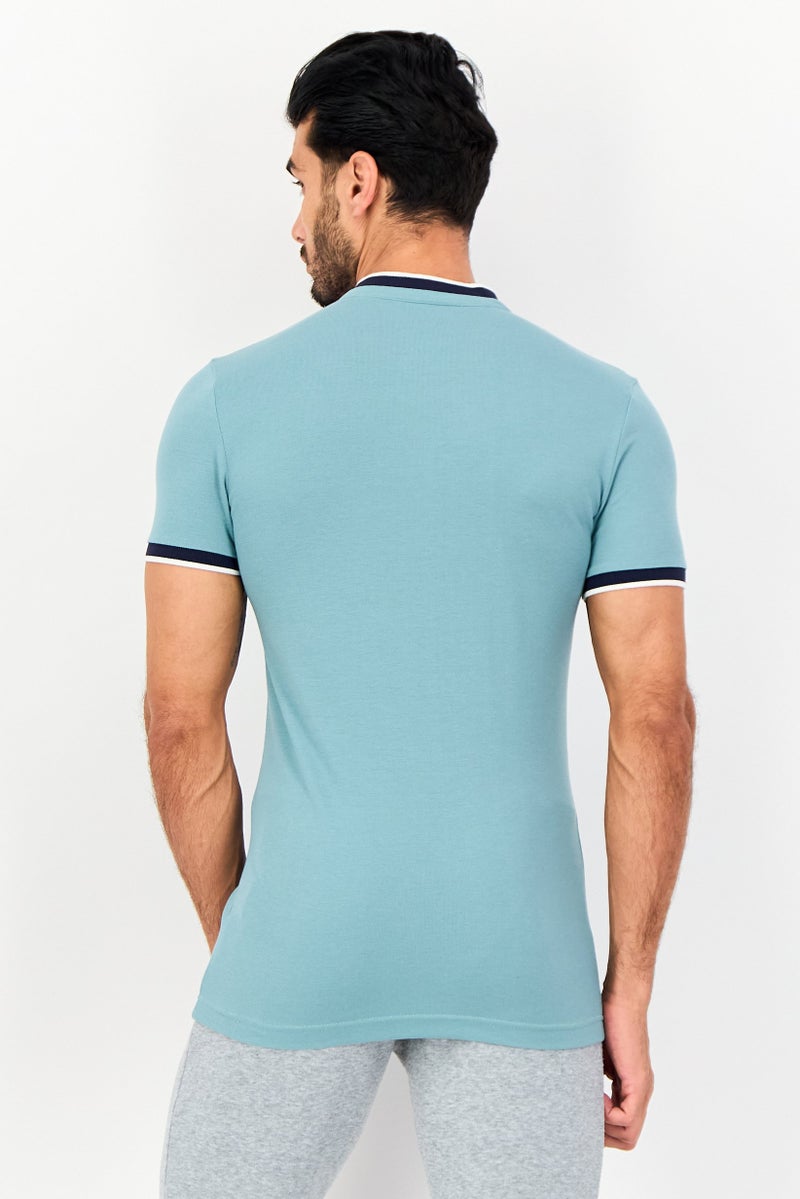 Puma x One8 Men Slim Fit Short Sleeve Outdoor T-Shirt, Sage - Image 3