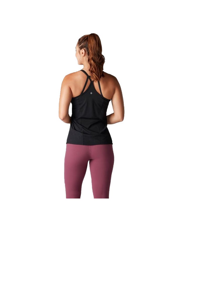 TAVI RIBBED TANK EBONY - Image 3