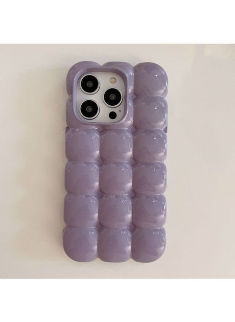 Ins Solid Color Macaroon Egg Phone Case For Apple 15Pro Max IPhone16 13 Women 14-Color:XMR Eggs Purple-Applicable Model:13pro (without Packaging)
