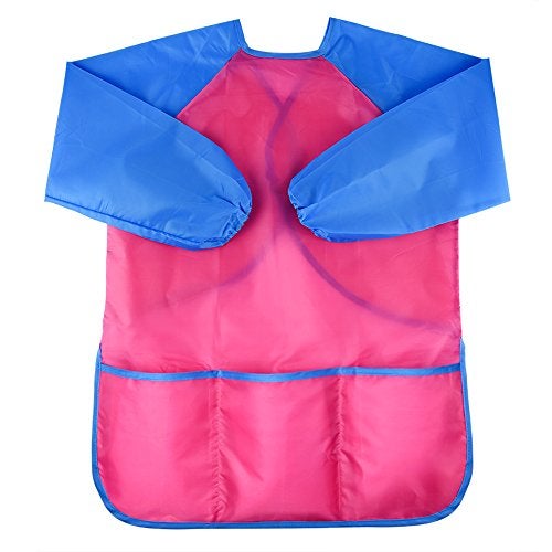 KUUQA Waterproof Children Art Smock Kids Art Aprons Painting Supplies Paints and brushes not included - Image 1