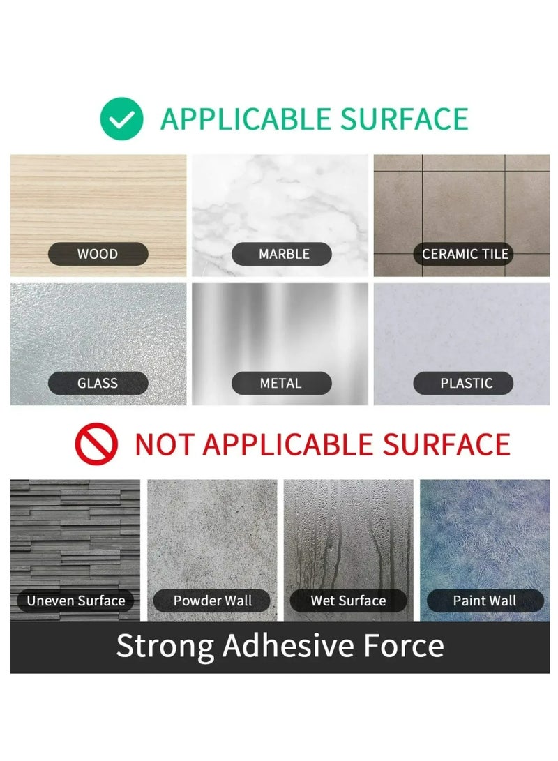 5متر شريط نانو شريط ثنائي الوجه شفاف قابل لإعادة الاستخدام مقاوم للماء شريط لاصق قابل للتنظيف مستلزمات المطبخ والحمام - Image 5