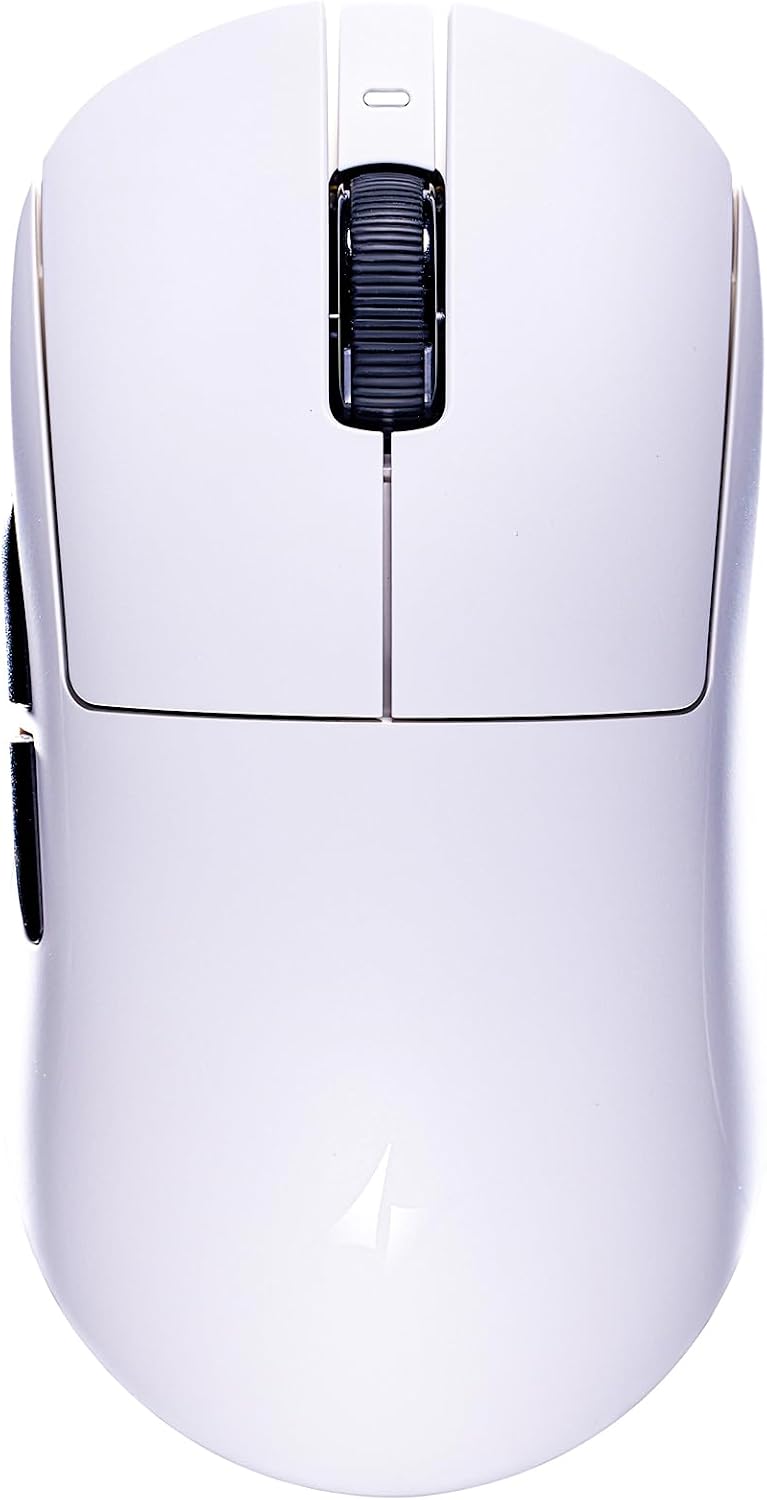 ATK Daily life matching design Dragonfly A9 Ultimate Wireless Gaming Mouse (A9 Air+, White) Comfort grip - Image 1