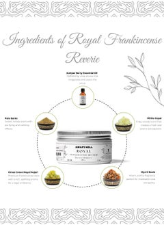 Awafi Mill AWAFI MILL Royal Frankincense Reverie Bakhoor Mix – Specially Handcrafted Incense Blend for a Majestic and Sacred Aroma  - Image 2