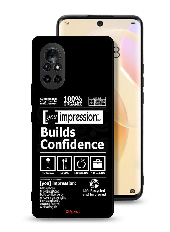 Tolwak Huawei nova 8 4G Protective Case Cover Builds Confidence Sticker - Image 1