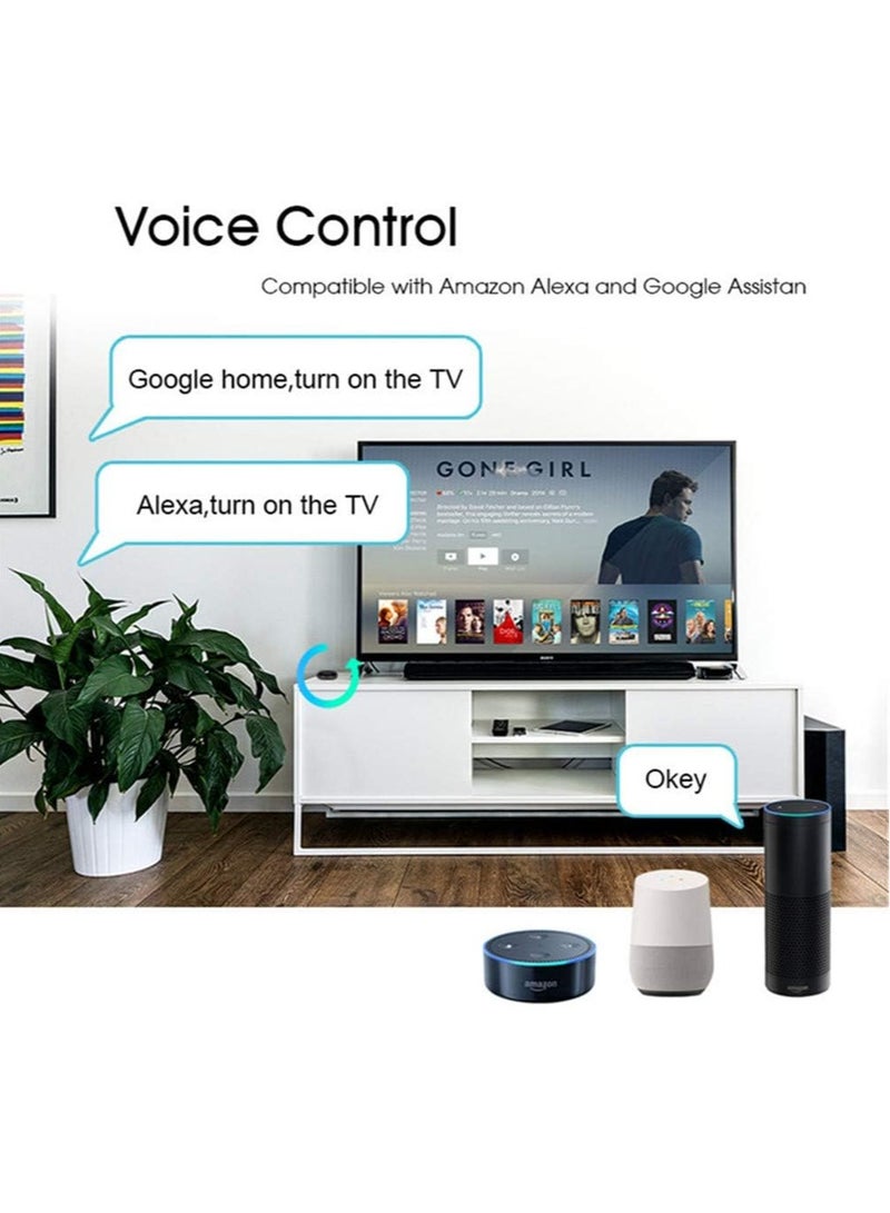 MOES IR Remote Control Wi-Fi(2.4Ghz) Enabled Infrared Universal Remote Controller For Air Conditioner TV DVD Using Smart Life APP Compatible with Alexa Google Home Voice Control - Image 3