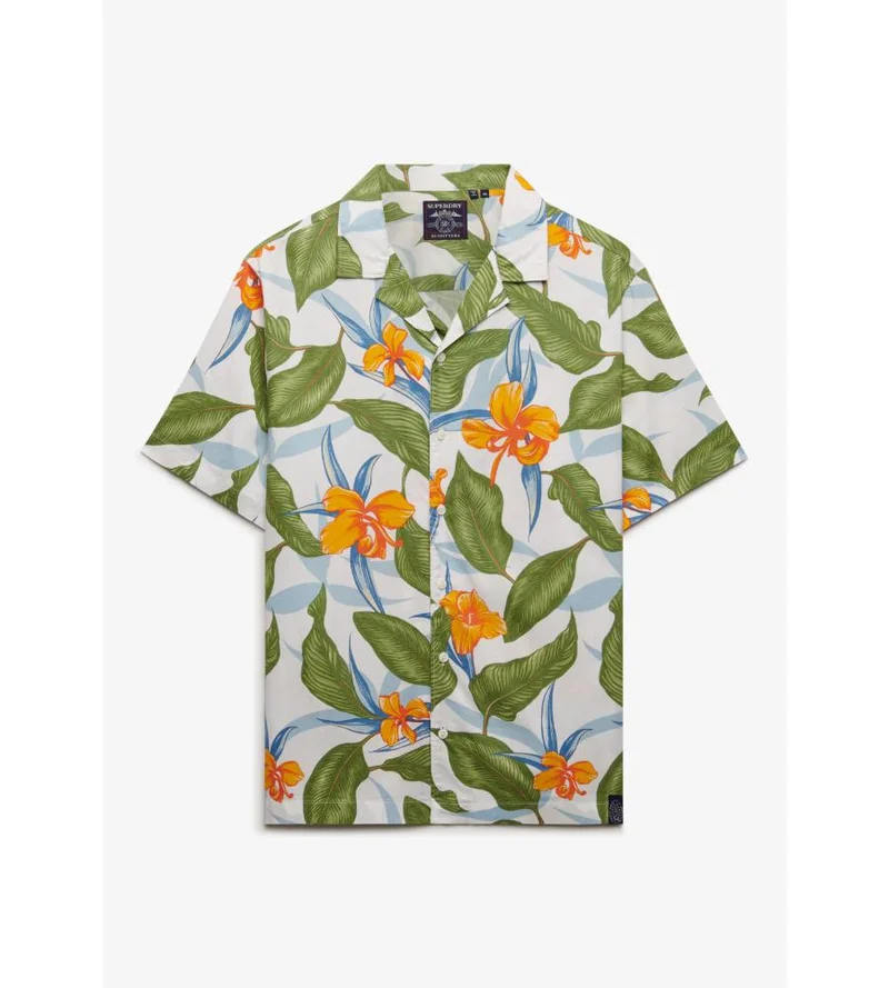 Superdry Hawaiian Print Short Sleeve Shirt