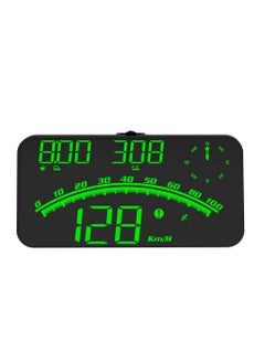 جولف لينك GULFLINK شاشة عرض رأسية GPS عداد سرعة السيارة G10 - أخضر  - Image 1