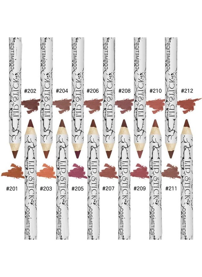 yuyte Matte Lip Liner Pencil Professional Long Lasting Lip Liner Pencil Waterproof Lip Liners Pack Of 12  - Image 4