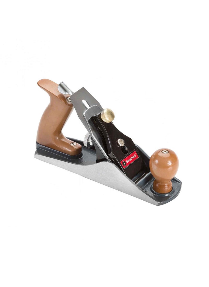 GREAT NECK GreatNeck C4 Bench Jack Plane (9 Inch), 2 Inch Cutter, Adjustable to Control the Blade, Cast Iron Body, Quality Plastic Ergonomic Handles  - Image 1