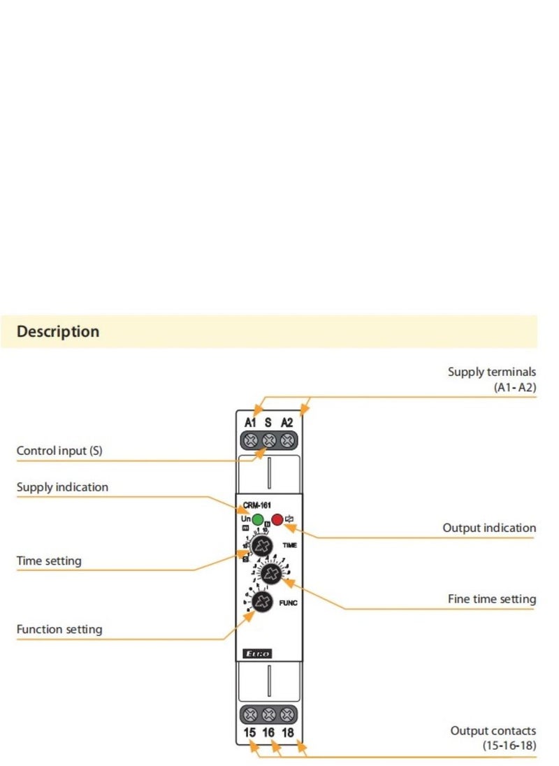 ELKO EP ELKO EP Multifunction Time Relay Economy Version  - Image 2
