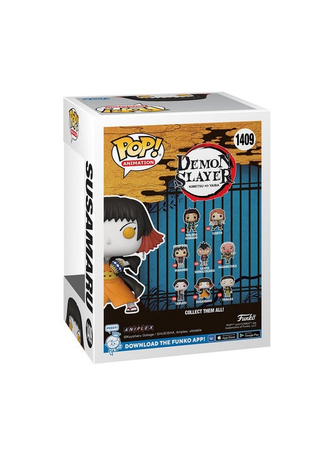 Funko POP! Animation: Demon Slayer - Susamaru - 1/6 Odds for Rare Chase Variant - Collectable Vinyl Figure - Gift Idea - Official Merchandise - for Kids & Adults - Anime Fans - Image 3