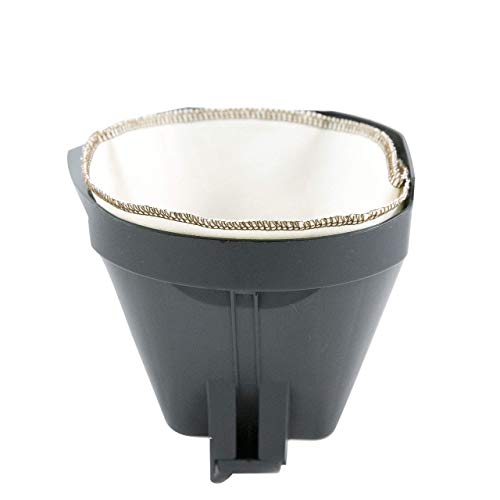 CoffeeSock ’The Original’ Reusable 100% Organic Cotton Coffee Filters - 2 pk Cone #4 Filters | Coffee Sock Cloth Drip 4 Coffee Filter | Organic Cotton Alternative - Zero-Waste & Eco-Friendly - C4 - Image 3