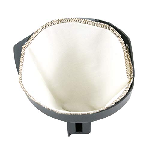 CoffeeSock ’The Original’ Reusable 100% Organic Cotton Coffee Filters - 2 pk Cone #4 Filters | Coffee Sock Cloth Drip 4 Coffee Filter | Organic Cotton Alternative - Zero-Waste & Eco-Friendly - C4 - Image 2
