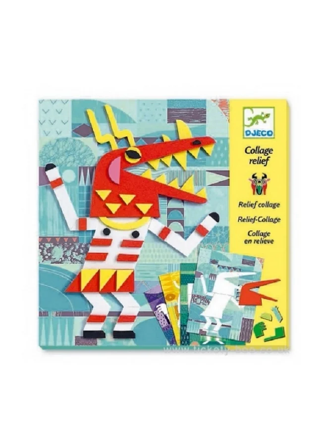 DJECO Monster Gallery Collage Set