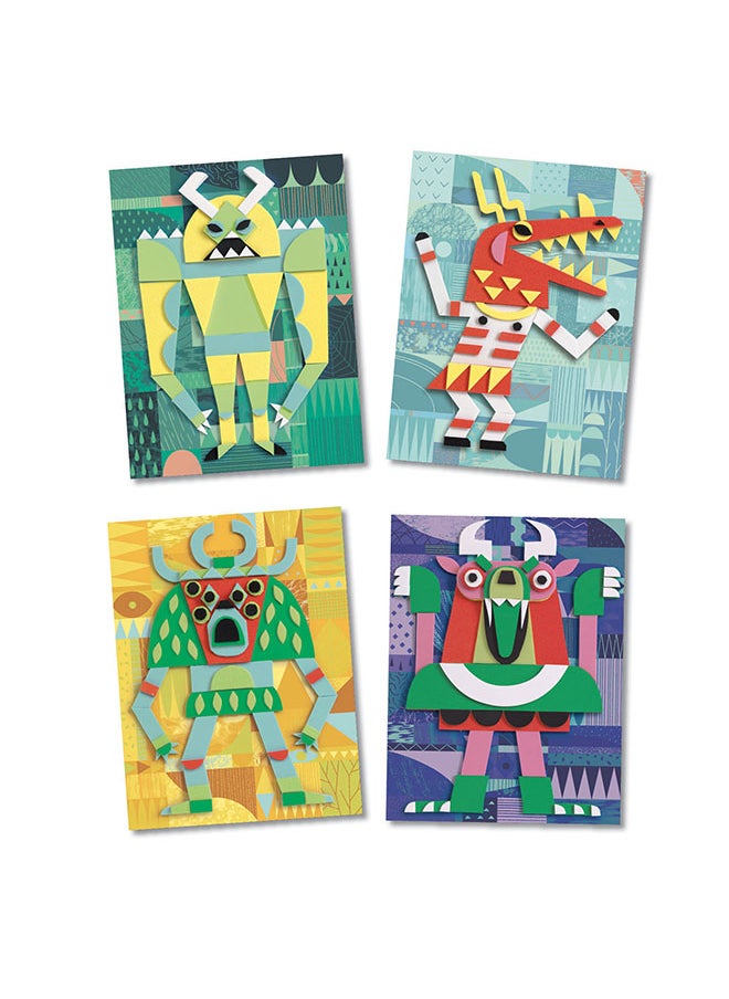 DJECO Monster Gallery Collage Set  - Image 2