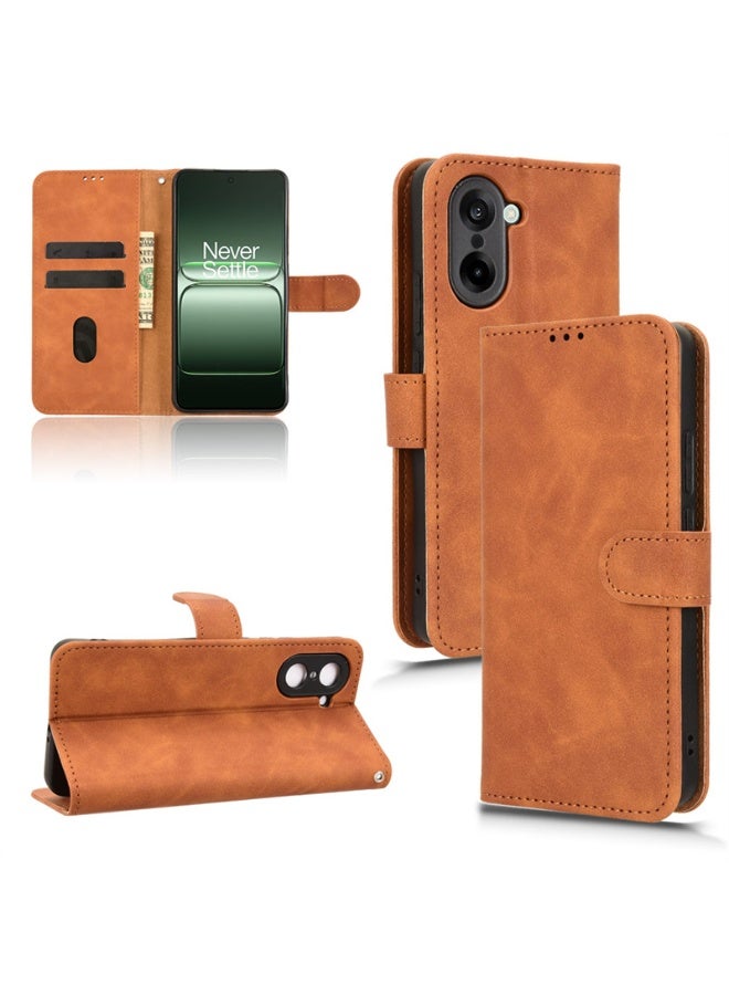 general Compatible with OnePlus Nord CE5 Case with Card Holder,Flip Case PU Leather Phone Wallet Case with Wrist Strap Shockproof Protective Cover - Image 1