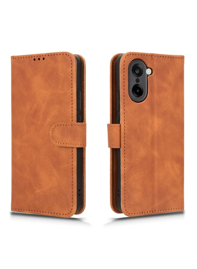 general Compatible with OnePlus Nord CE5 Case with Card Holder,Flip Case PU Leather Phone Wallet Case with Wrist Strap Shockproof Protective Cover - Image 2