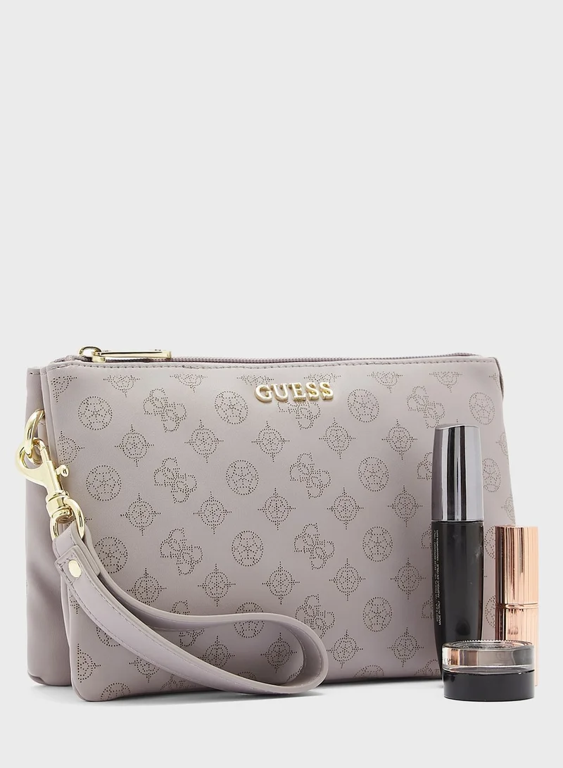 GUESS Jacaline Zip Around Cosmetic Bag