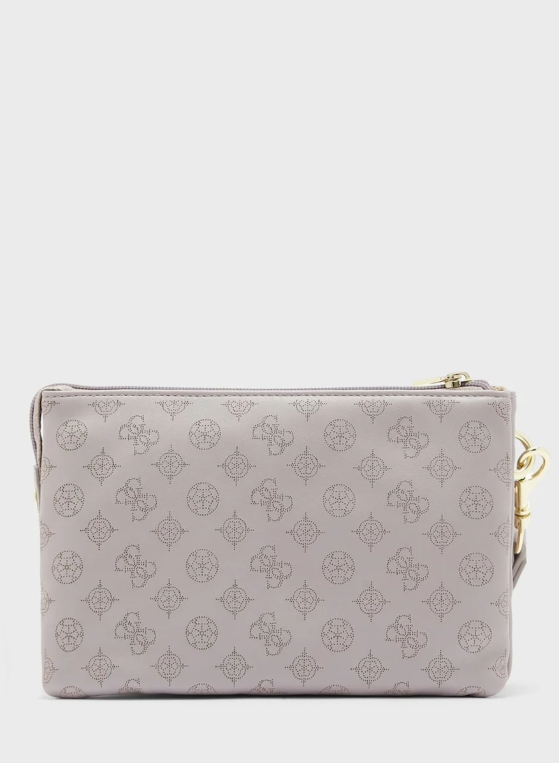 GUESS Jacaline Zip Around Cosmetic Bag