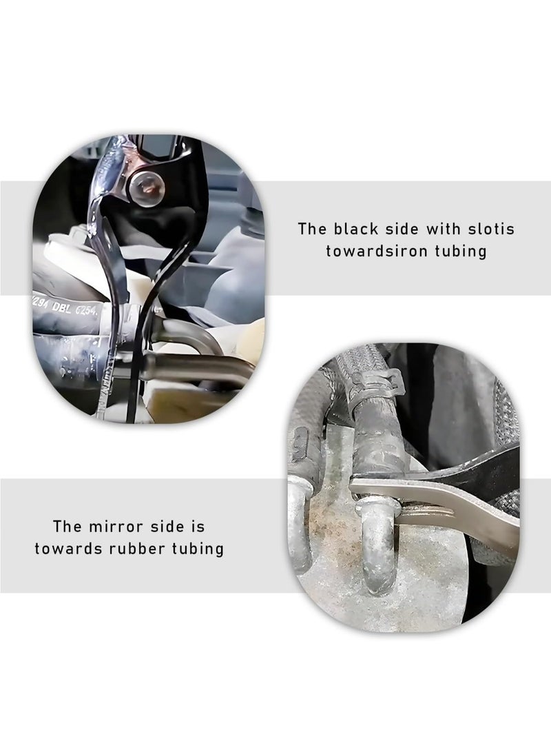 Oasisgalore Car Fuel Line Separation Pliers, Pipe Hose Removal Pliers，Universal Automotive Pipe Clamp Separators Repair Tools  - Image 5