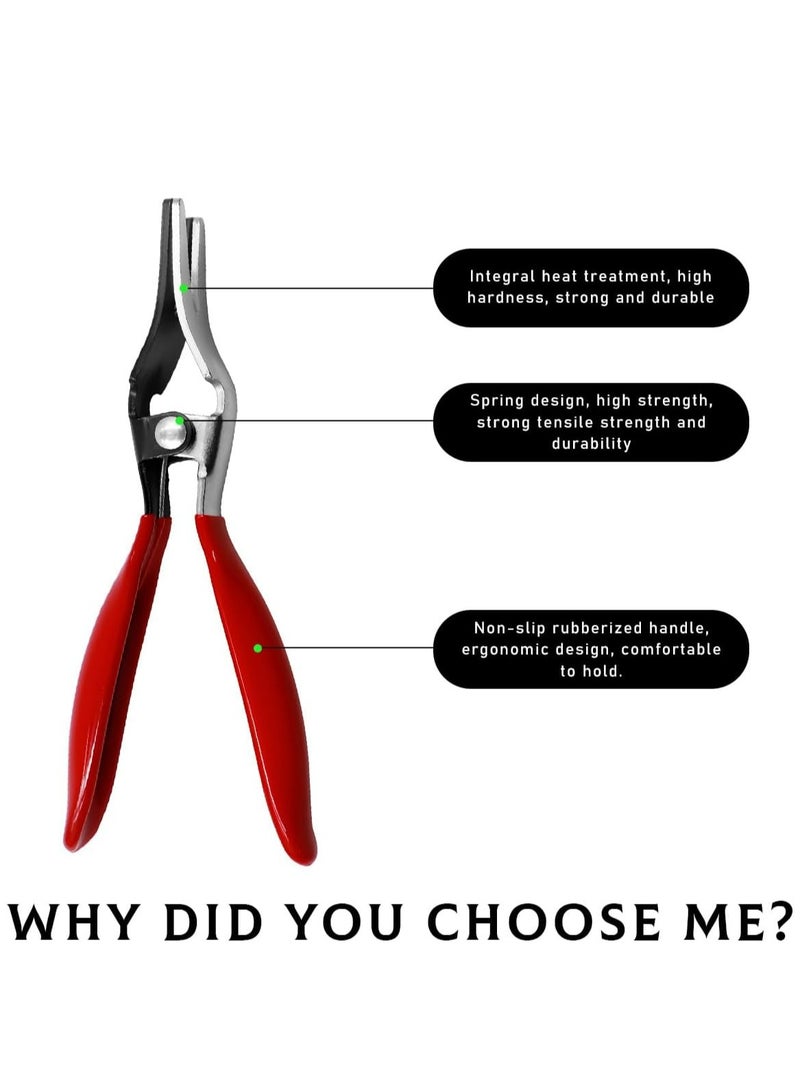 Oasisgalore Car Fuel Line Separation Pliers, Pipe Hose Removal Pliers，Universal Automotive Pipe Clamp Separators Repair Tools  - Image 3