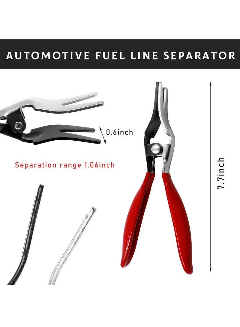 Oasisgalore Car Fuel Line Separation Pliers, Pipe Hose Removal Pliers，Universal Automotive Pipe Clamp Separators Repair Tools  - Image 2